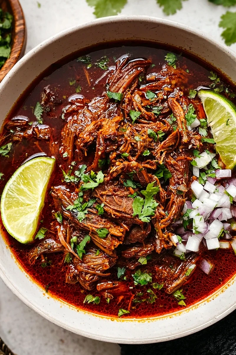 Slow Cooker Mexican Birria Beef Stew 3 Recipe image