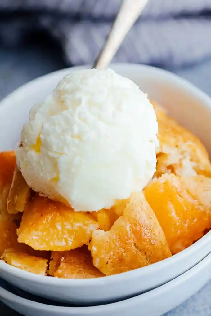 Quick Bisquick Peach Cobbler 3 Recipe image