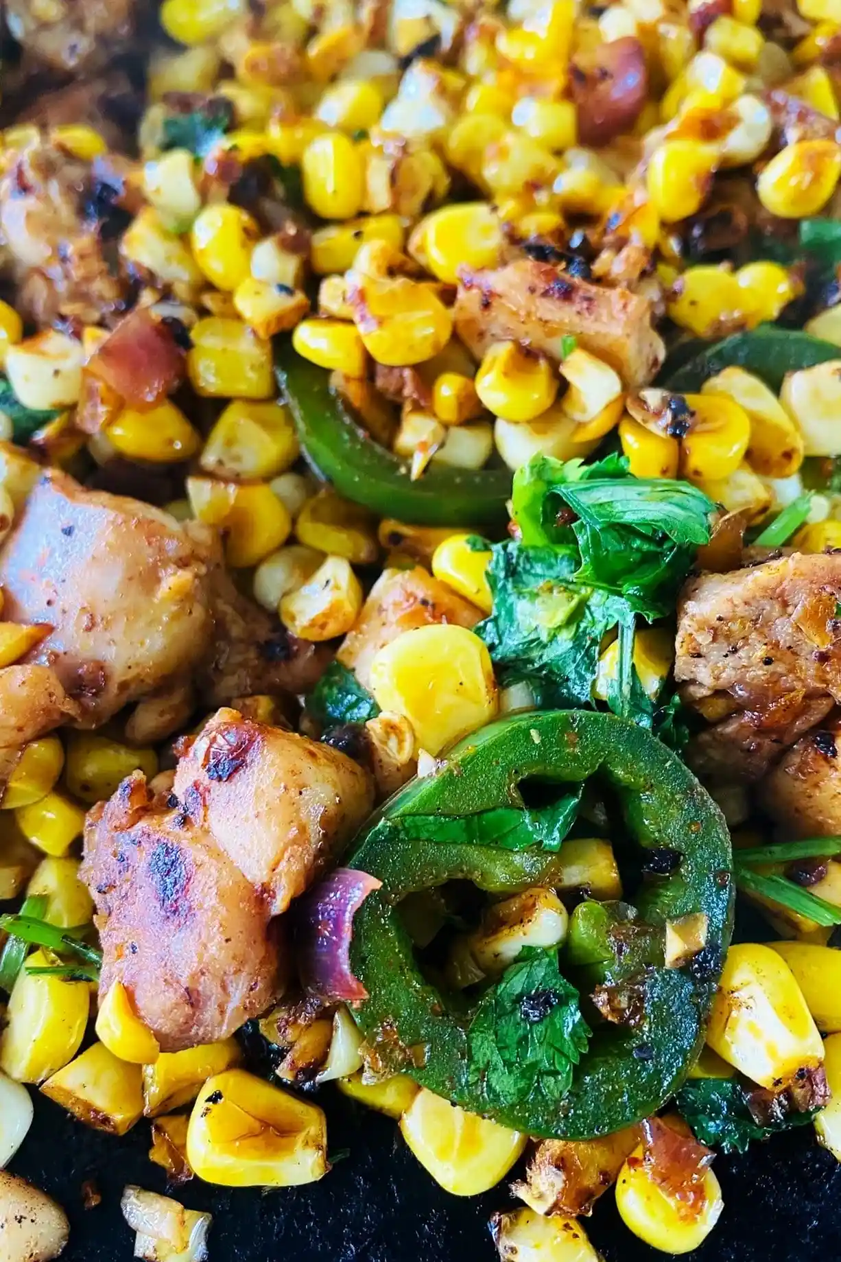 Blackstone Jalapeno Lime Chicken and Corn 3 Recipe image