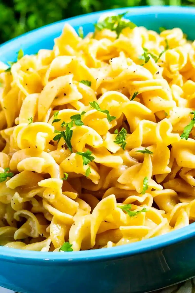 Savory Buttered Egg Noodles 3 Recipe image