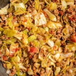 Cabbage and Ground Beef Skillet 4 Cabbage and Ground Beef Skillet