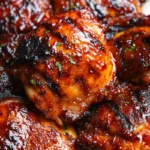 Oven-Roasted Caramelized BBQ Chicken Thighs 4 Oven-Roasted Caramelized BBQ Chicken Thighs