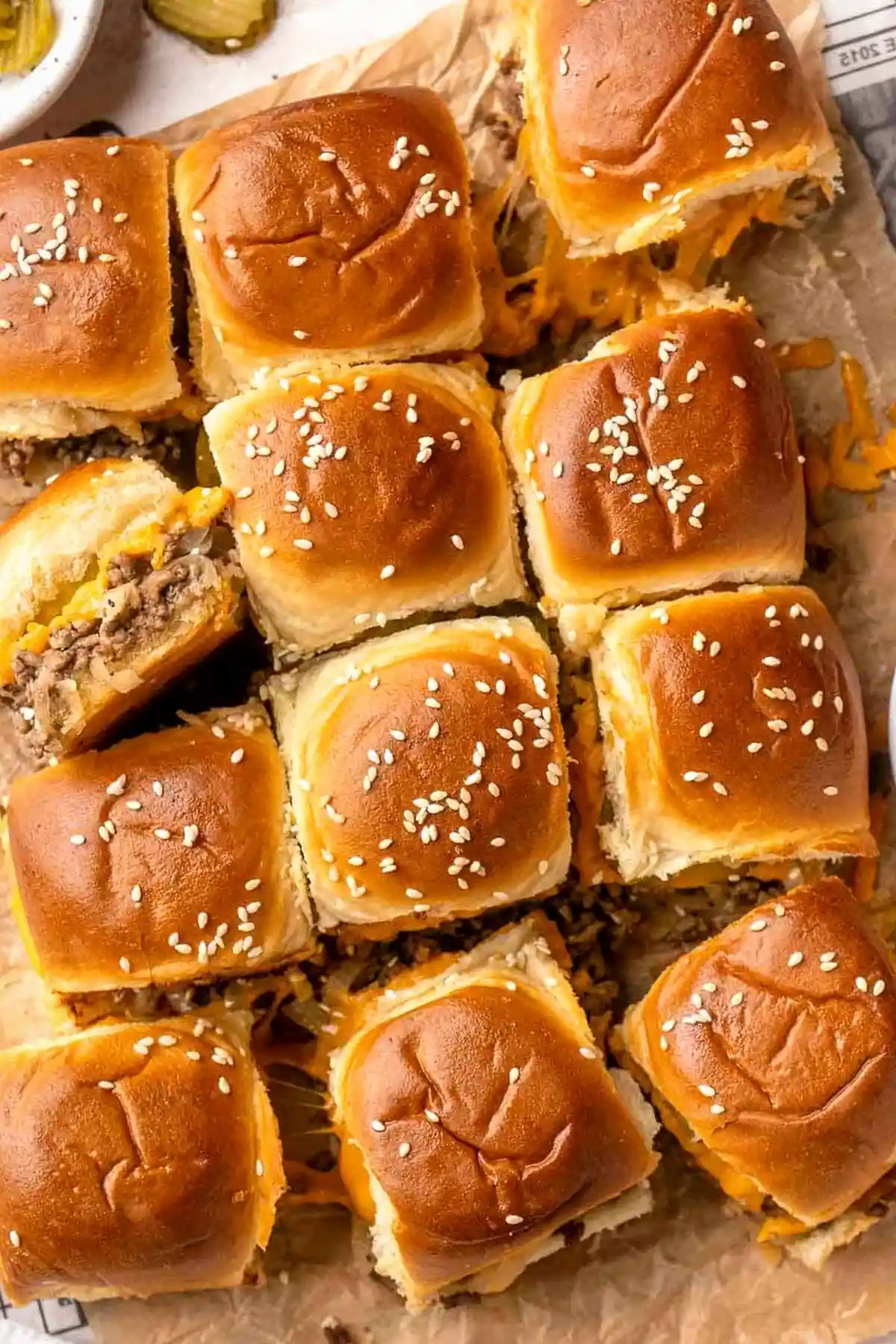 Savory Beef and Cheese Mini Sliders 3 Recipe image