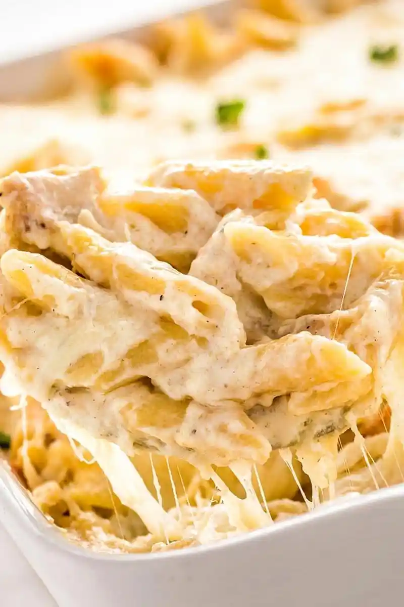 Make-Ahead Creamy Chicken Alfredo Bake 3 Recipe image