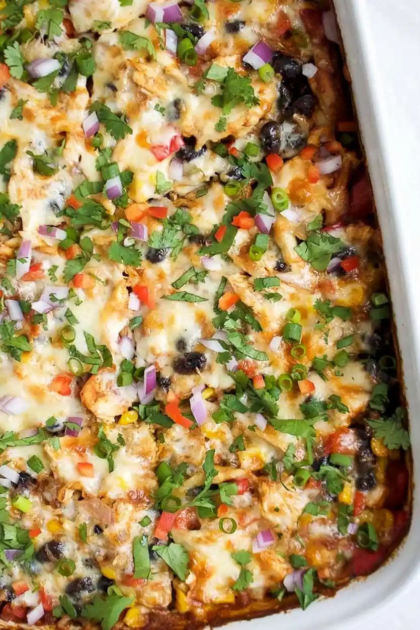 Hearty Chicken Burrito Casserole 3 Recipe image
