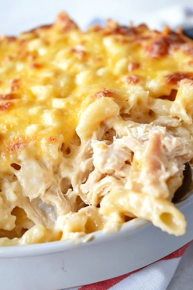 Creamy Baked Chicken and Pasta Casserole 3 Recipe image