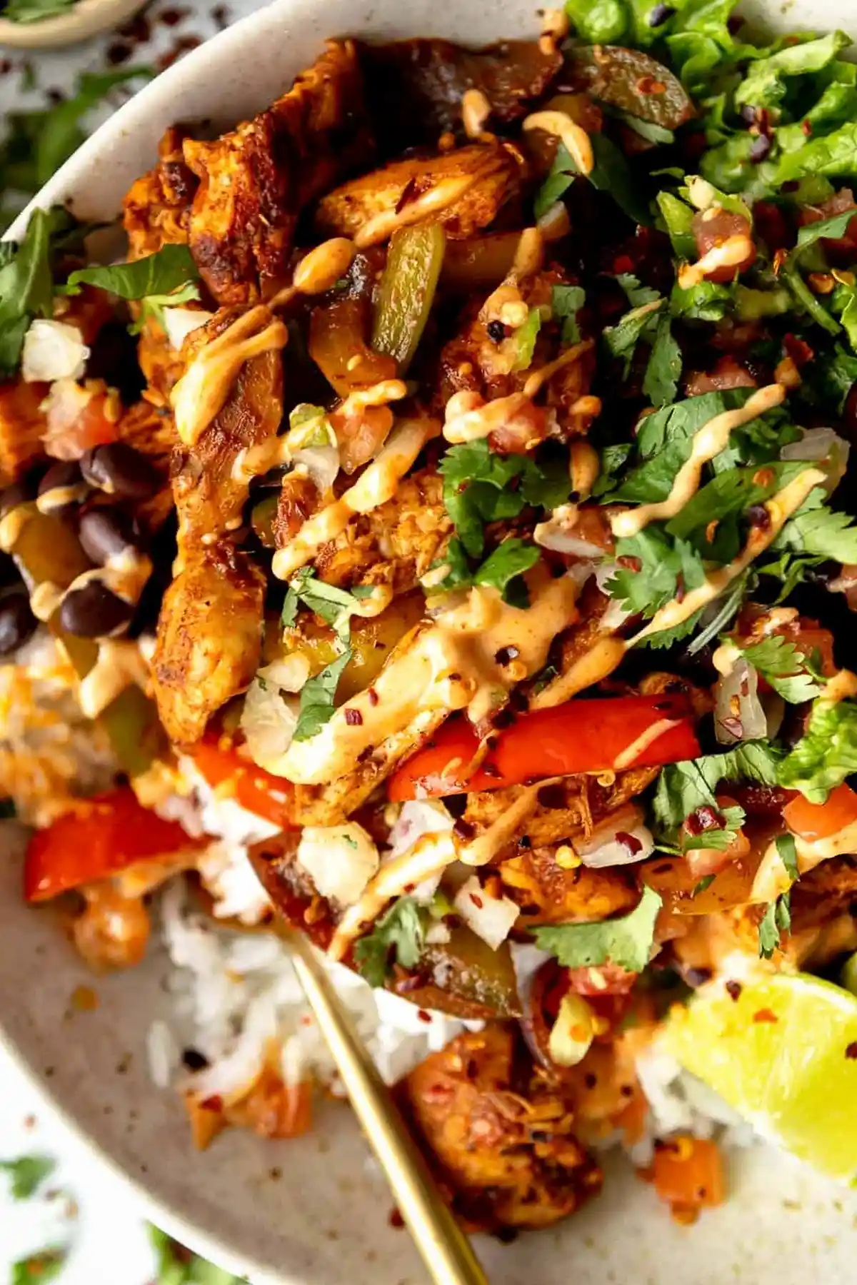 Zesty Chicken Fajita Bowls 3 Recipe image