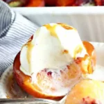 Spiced Cinnamon Sugar Baked Peaches 4 Spiced Cinnamon Sugar Baked Peaches