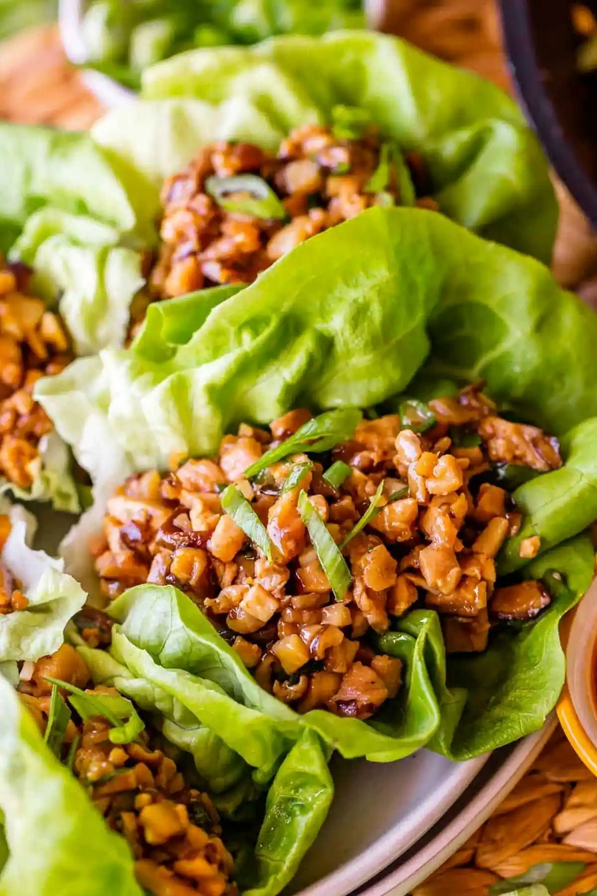 Homemade Chicken Lettuce Wraps 3 Recipe image