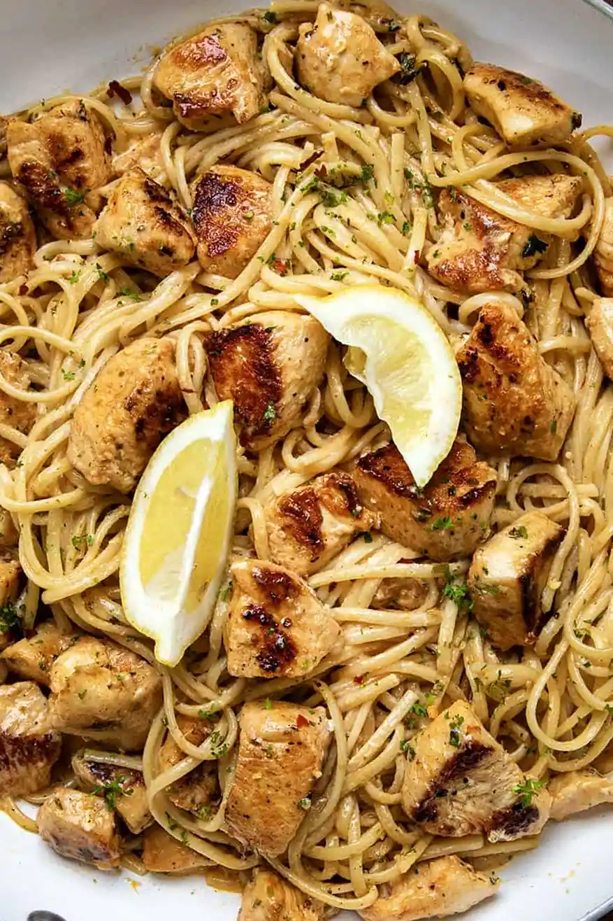 Cowboy Butter Chicken Linguine 3 Recipe image