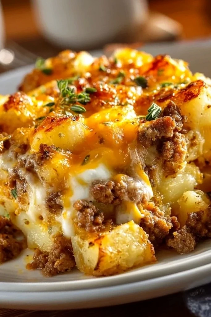 Creamy Ground Beef and Potato Casserole 3 Recipe image