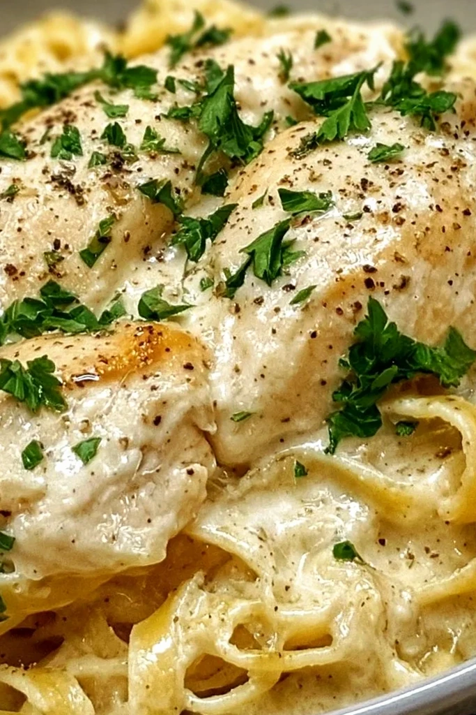 Slow Cooker Creamy Italian Chicken 3 Recipe image
