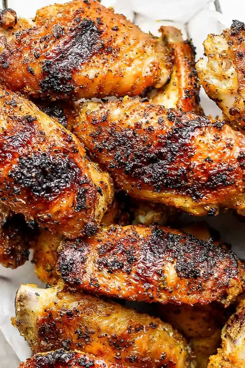 Crispy Grilled Chicken Wings with Savory Dry Rub 3 Recipe image