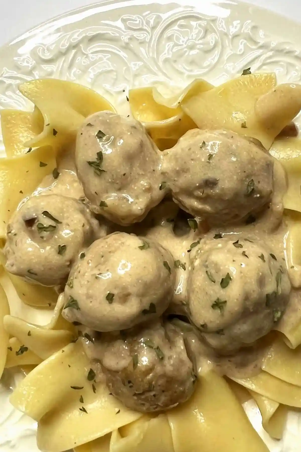 Slow Cooker Savory Swedish Meatballs 3 Recipe image