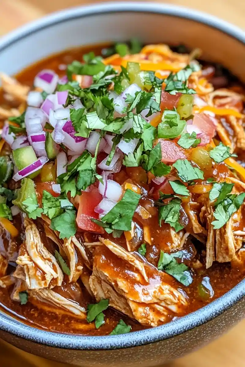 Slow Cooker Shredded Chicken Tacos 3 Recipe image