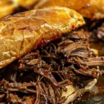 Slow Cooker BBQ Shredded Beef Sandwiches 4 Slow Cooker BBQ Shredded Beef Sandwiches