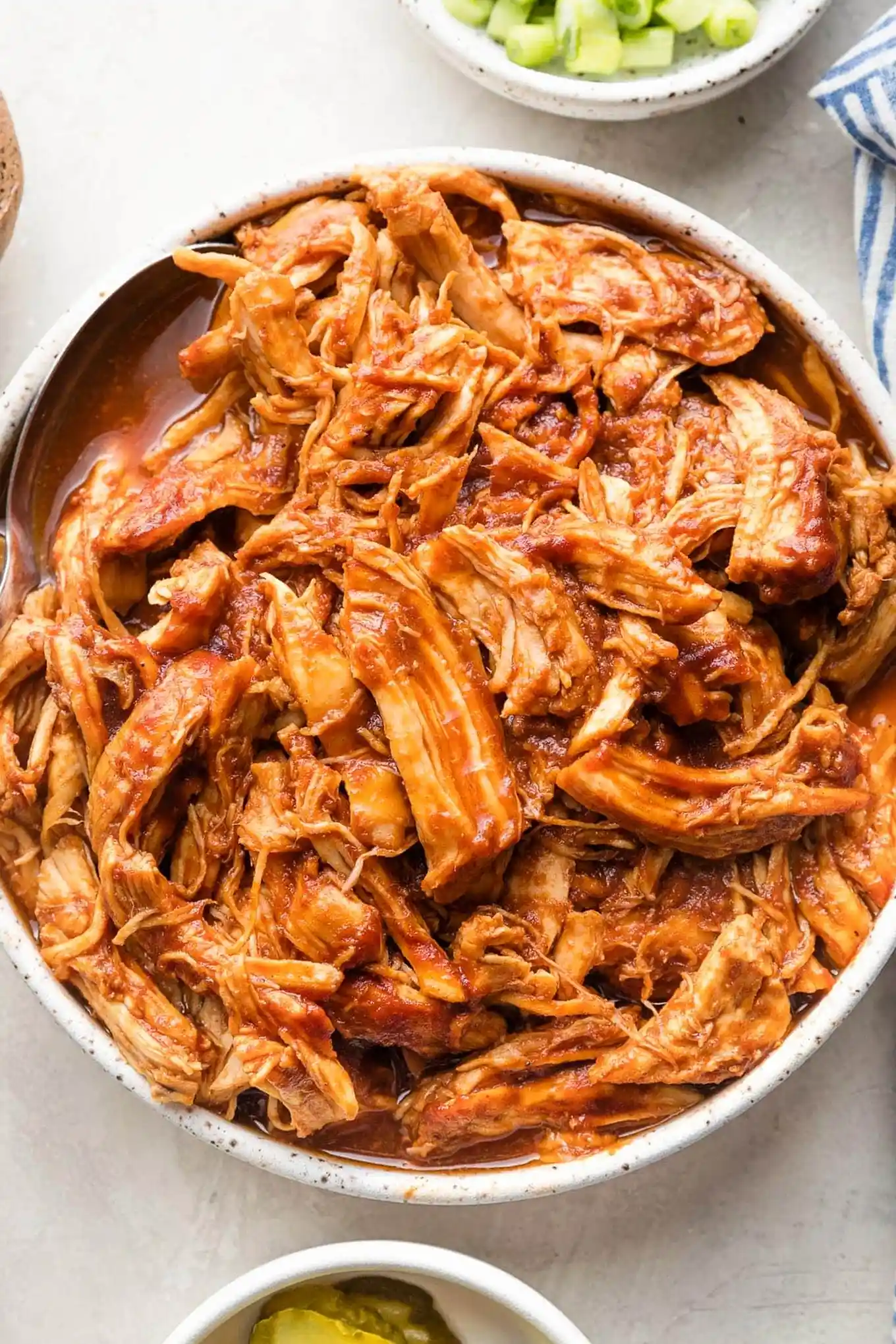 Slow Cooker Shredded BBQ Chicken 3 Recipe image
