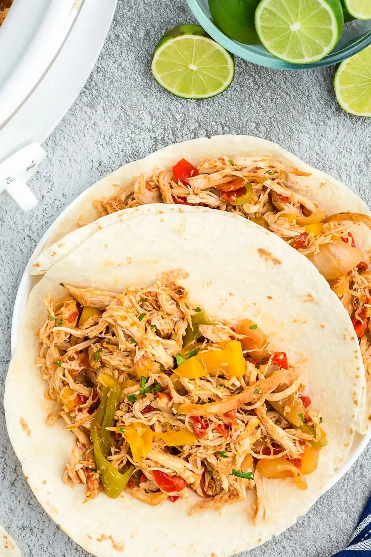 Slow Cooker Rotel Chicken Fajitas 3 Recipe image