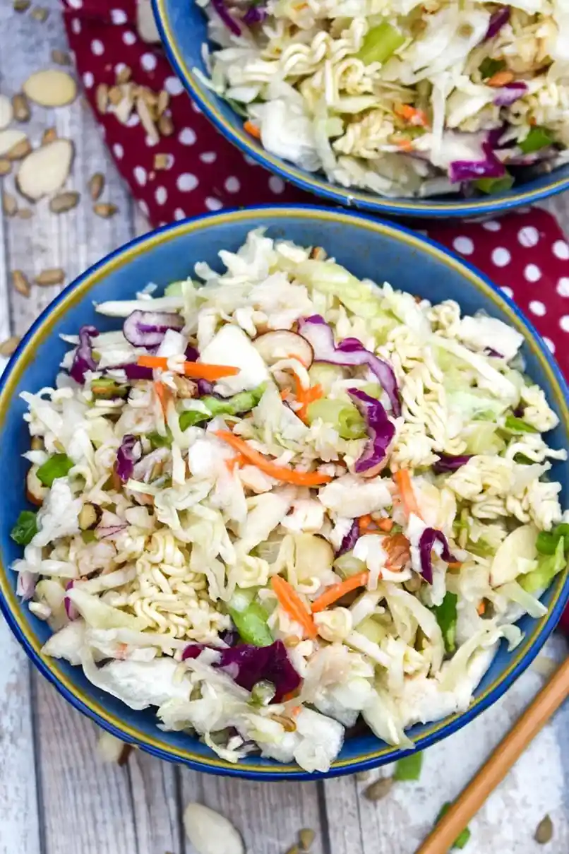 Crunchy Chinese Chicken Salad with Ramen Noodles 3 Recipe image