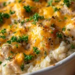 Creamy Slow Cooker Chicken and Rice Bake 4 Creamy Slow Cooker Chicken and Rice Bake