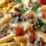 Zesty Creamy Ground Beef and Rotel Pasta 4 Zesty Creamy Ground Beef and Rotel Pasta