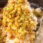 Slow Cooker Savory Chicken and Stuffing Casserole 4 Slow Cooker Savory Chicken and Stuffing Casserole