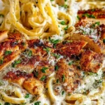 Creamy Garlic Chicken Alfredo Pasta 4 Creamy Garlic Chicken Alfredo Pasta