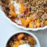 Golden Gluten-Free Peach Oat Crumble 4 Golden Gluten-Free Peach Oat Crumble