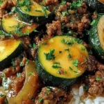 Greek-Style Beef and Zucchini Rice Bowl 4 Greek-Style Beef and Zucchini Rice Bowl