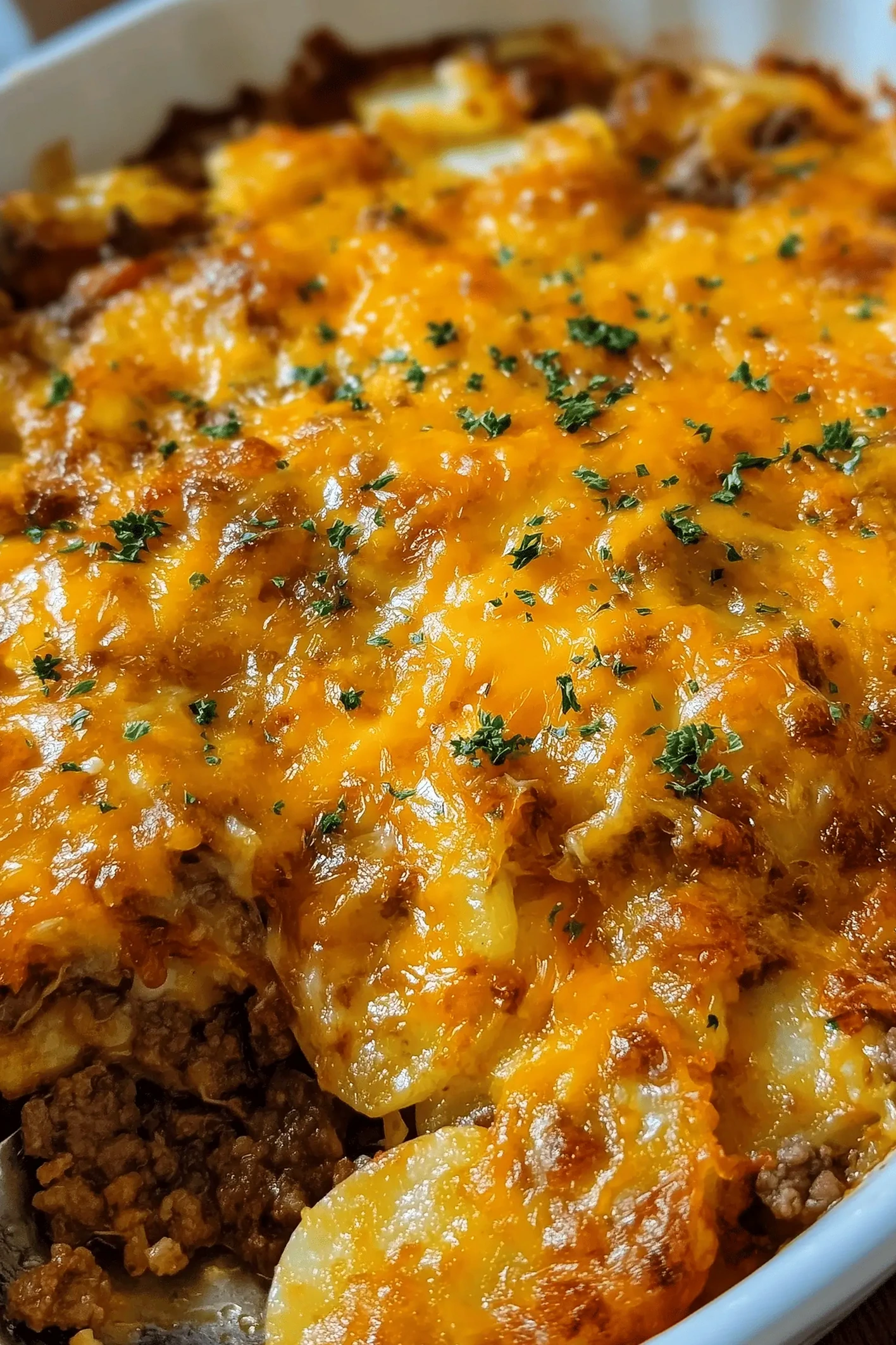 Savory Ground Beef and Potato Hobo Casserole 3 Recipe image