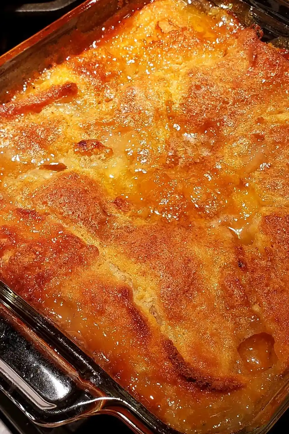 Easy Old Fashioned Peach Cobbler 3 Recipe image