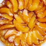 Simple Caramelized Peach Tarte Tatin 4 Simple Caramelized Peach Tarte Tatin