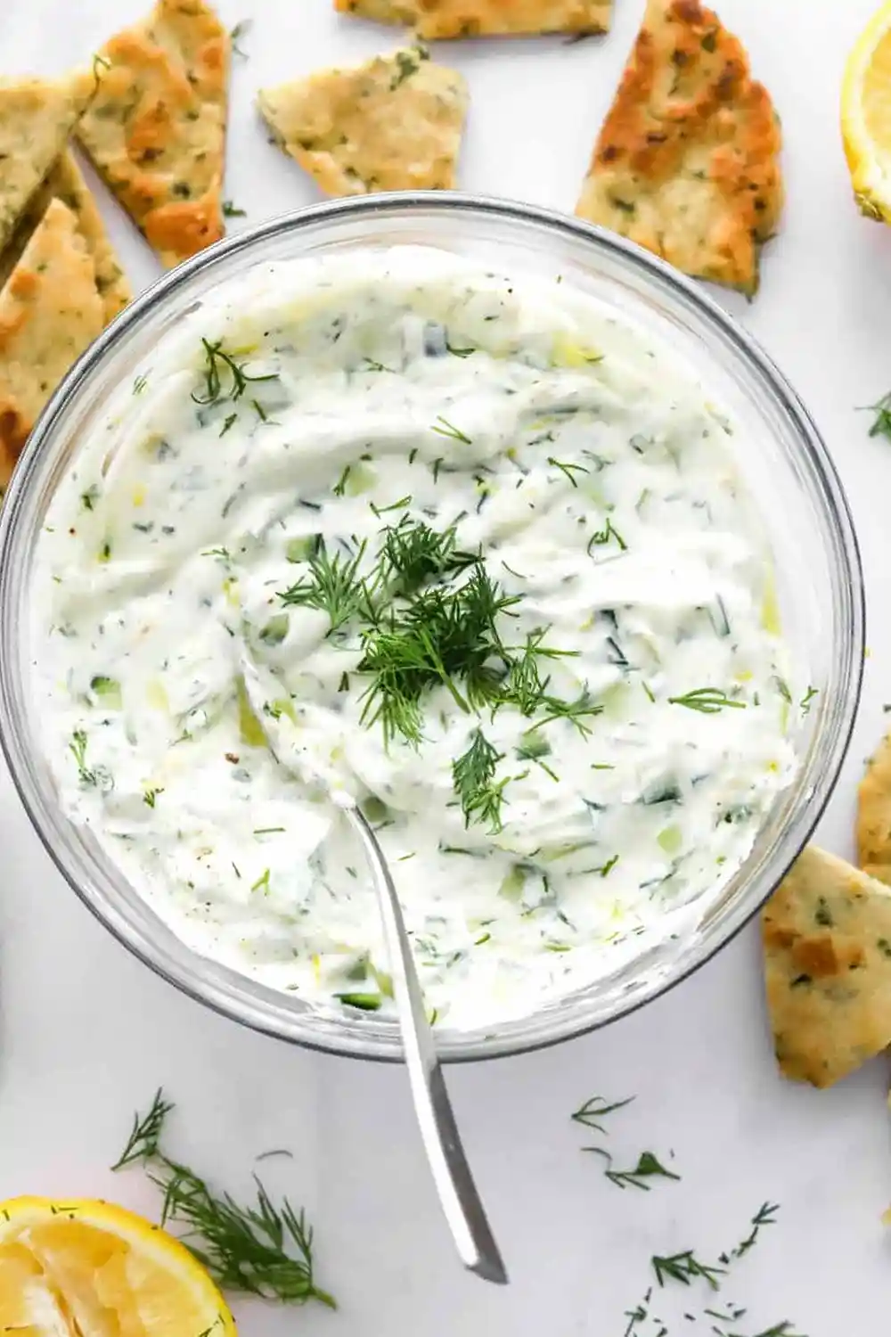Creamy Homemade Greek Tzatziki Sauce 3 Recipe image