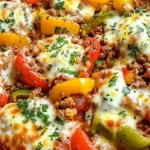 One-Pan Unstuffed Pepper Skillet Dinner 4 One-Pan Unstuffed Pepper Skillet Dinner