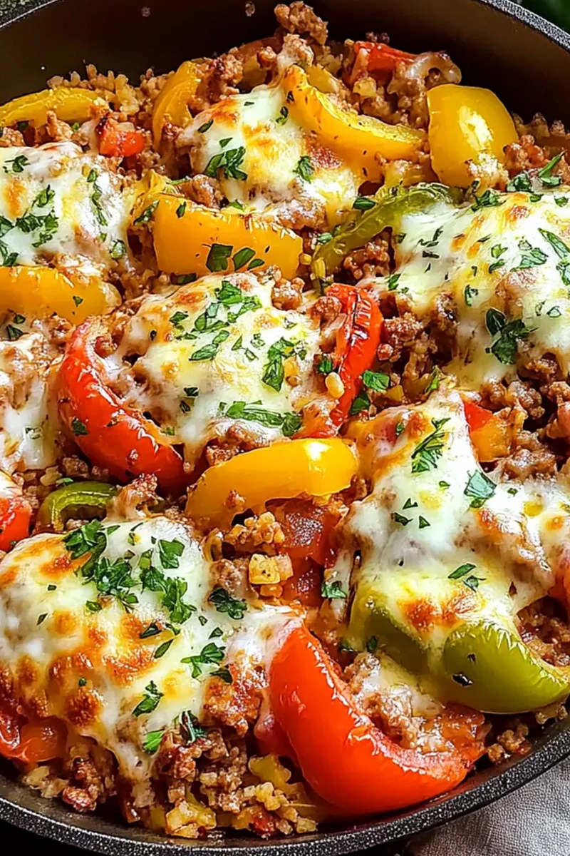 One-Pan Unstuffed Pepper Skillet Dinner 3 Recipe image