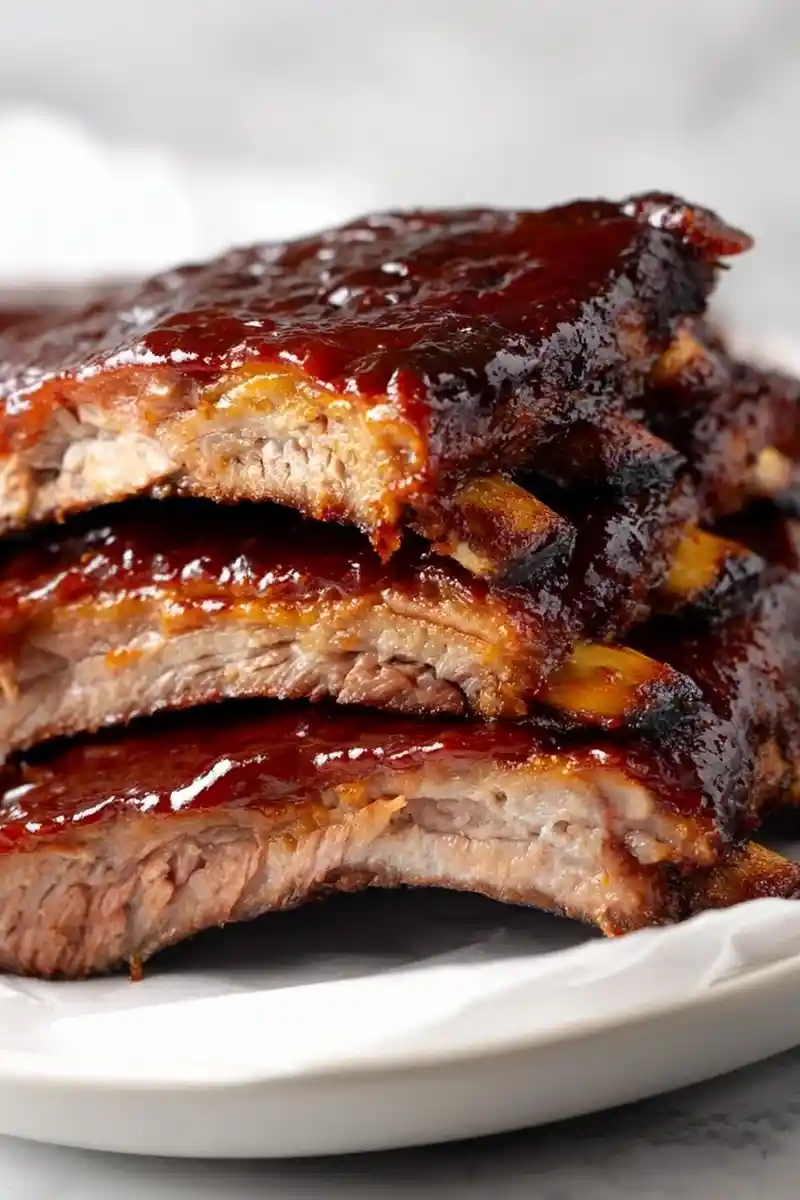 Tender Slow Cooker Beef Ribs 3 Recipe image