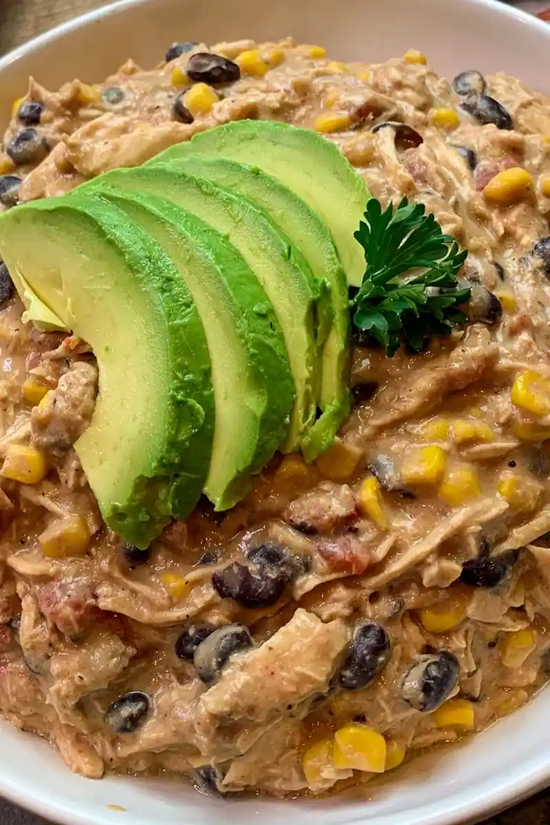 Creamy Slow Cooker Fiesta Chicken 3 Recipe image
