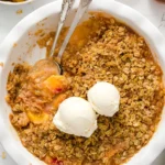 Fresh Peach Crisp 4 Fresh Peach Crisp