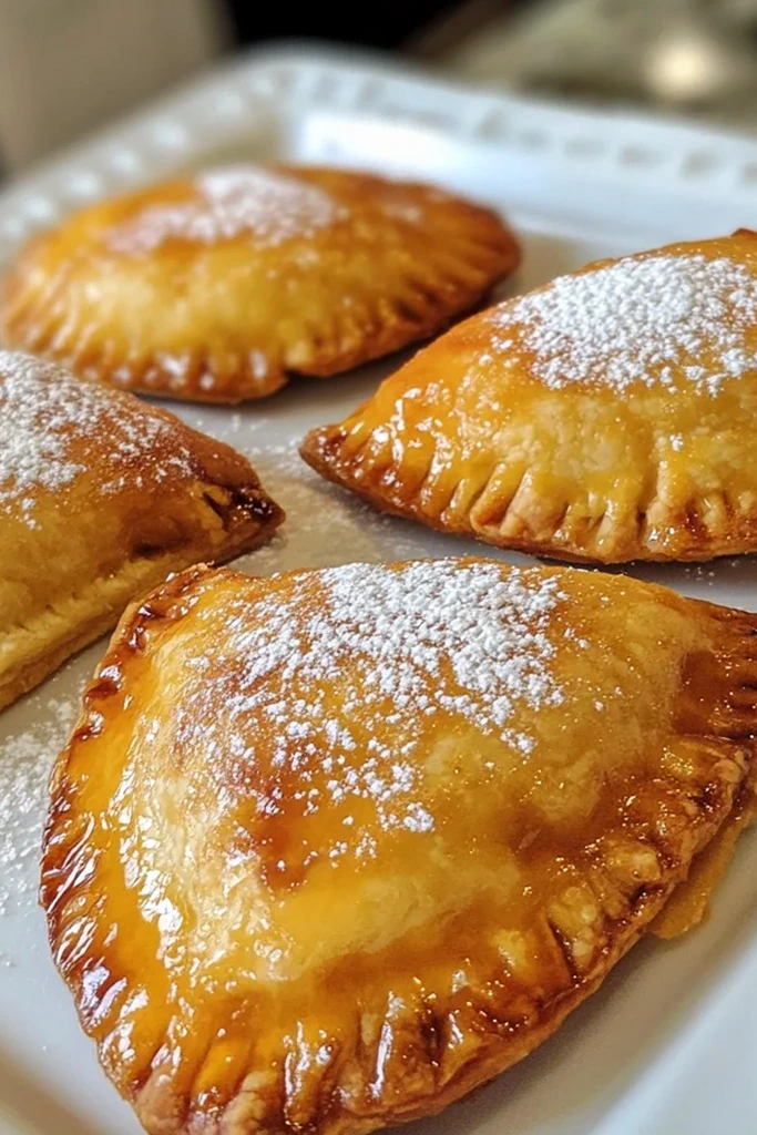 Crispy Fried Peach or Apple Pies 3 Recipe image