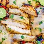 Grilled Salsa Verde Chicken with Pepper Jack 4 Grilled Salsa Verde Chicken with Pepper Jack