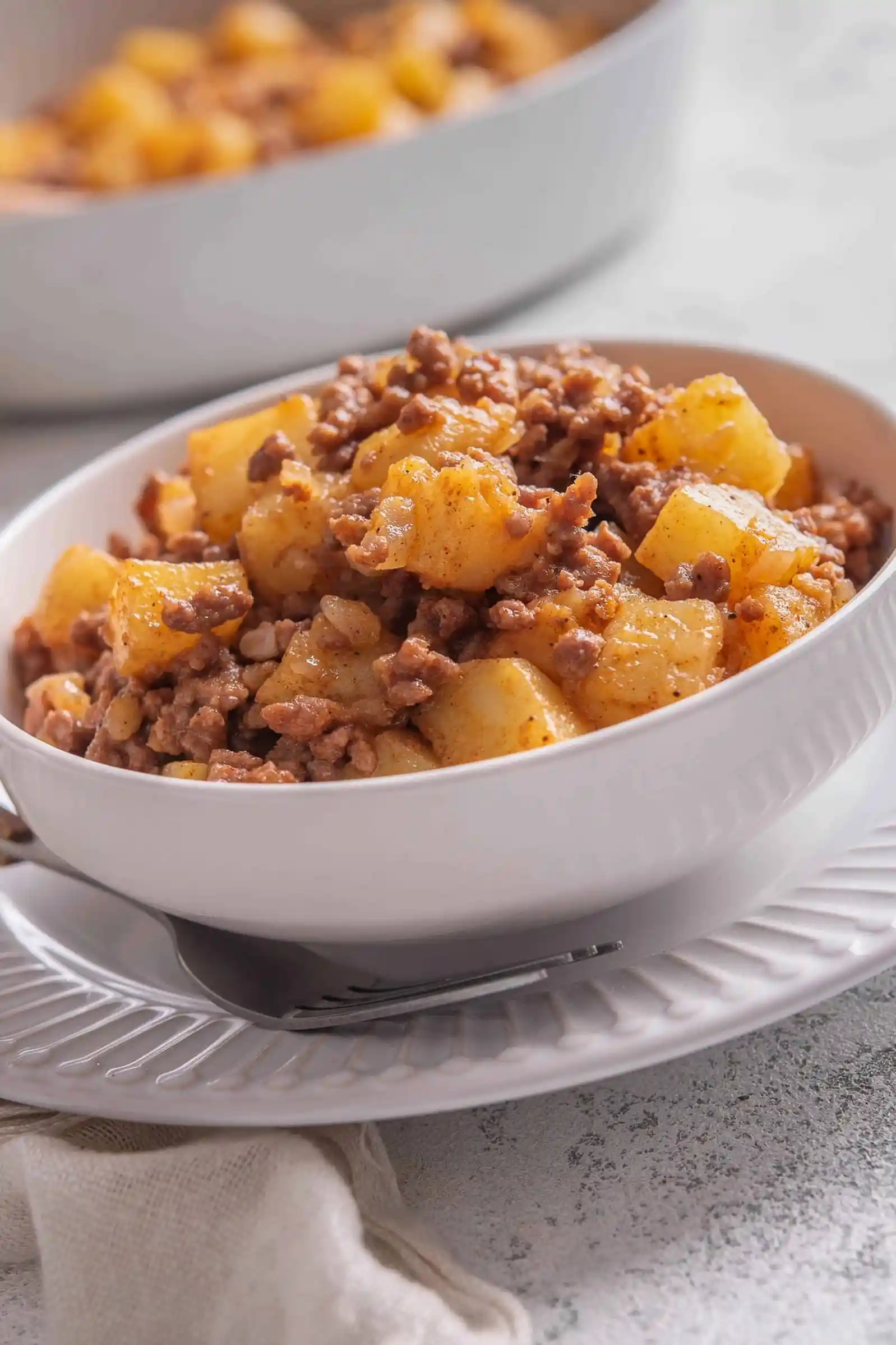 Hearty Skillet Ground Beef and Potatoes 3 Recipe image