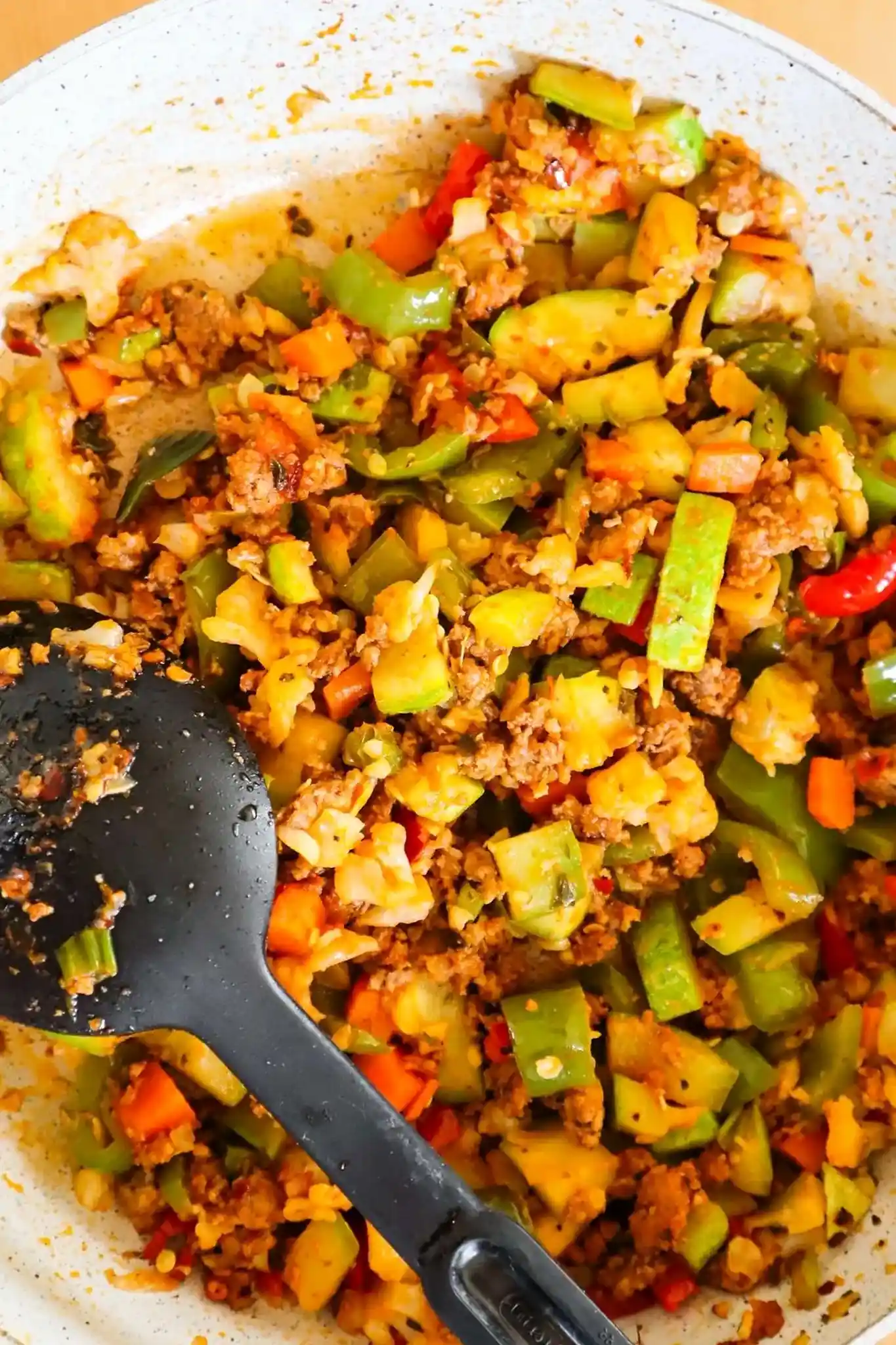 Healthy Ground Beef and Vegetable Skillet Recipe 3 Recipe image