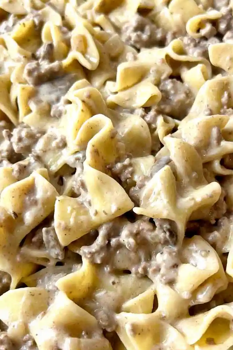 Quick and Creamy Ground Beef Stroganoff 3 Recipe image
