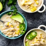 Healthy Crock Pot White Chicken Chili 4 Healthy Crock Pot White Chicken Chili