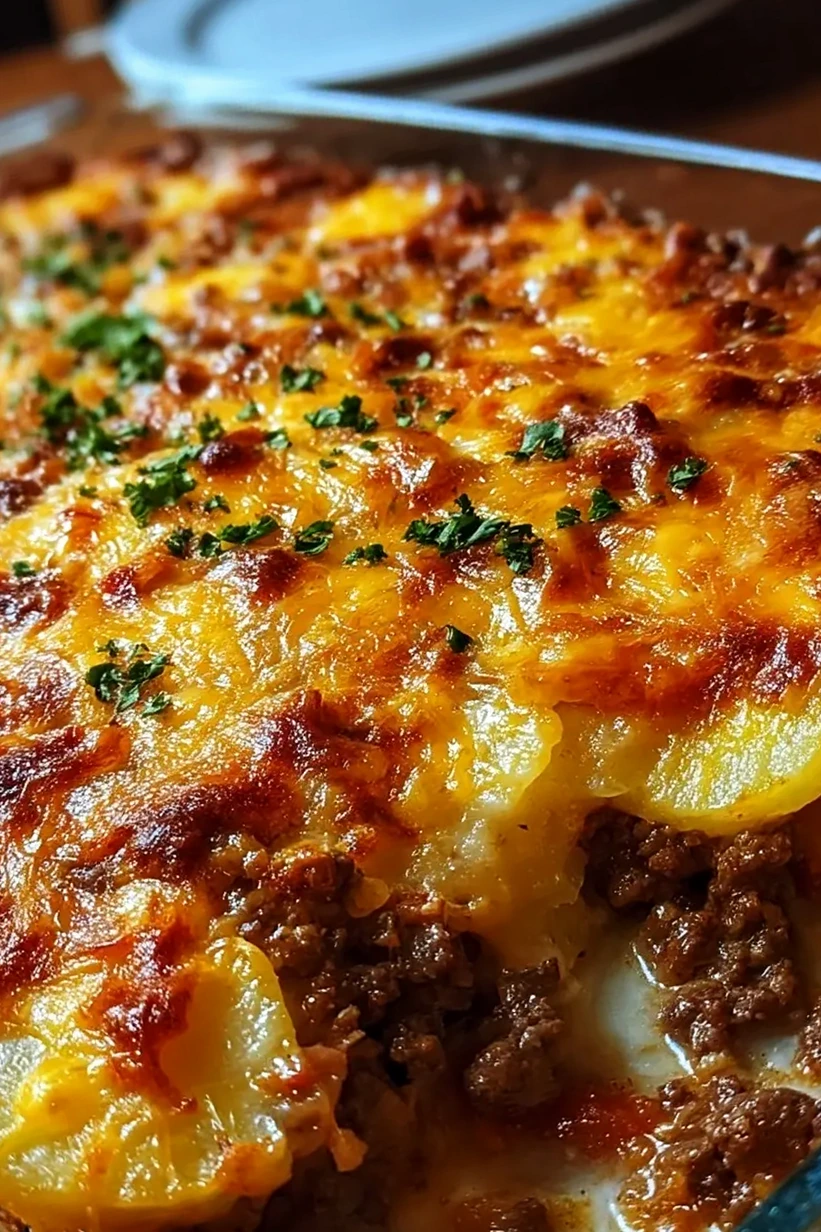 Hearty Beef and Potato Hobo Casserole 3 Recipe image
