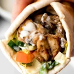 Middle Eastern Style Chicken Shawarma Wraps 4 Middle Eastern Style Chicken Shawarma Wraps