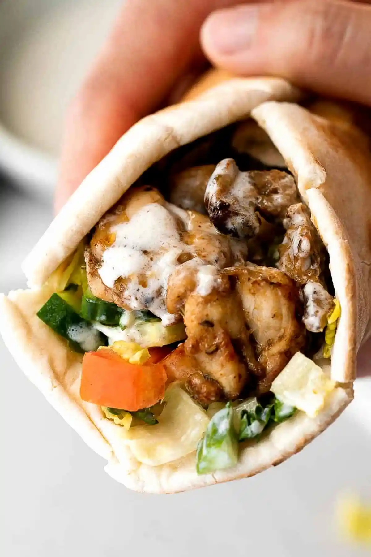 Middle Eastern Style Chicken Shawarma Wraps 3 Recipe image