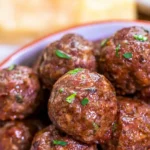 Juicy Baked Homemade Meatballs 4 Juicy Baked Homemade Meatballs