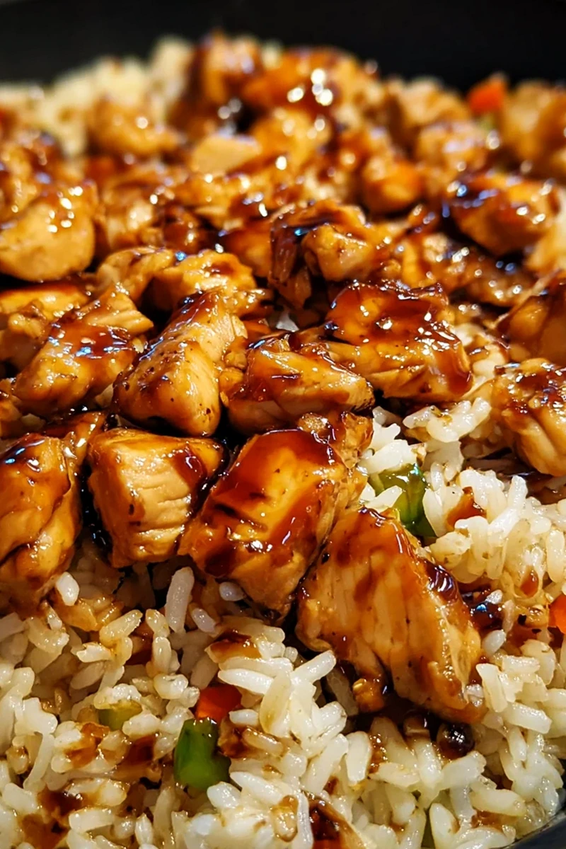 One-Pot Honey BBQ Chicken and Rice 3 Recipe image
