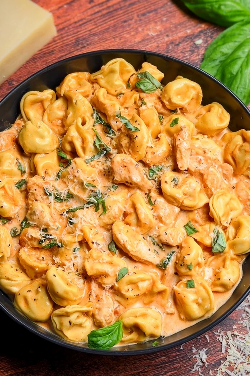 Slow Cooker Chicken Tortellini 3 Recipe image